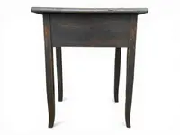 Table basse en sapin des Alpes vers 1850