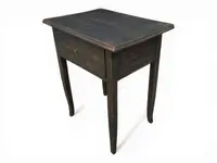 Table basse en sapin des Alpes vers 1850