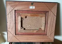 peinture ancienne à l'huile sur toile Ettore Cumbo Borgia fin du 19ème siècle ( Messina 1833- Florence 1899