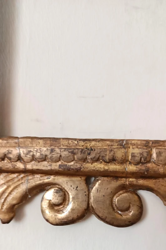 Antica cornice legno dorato XVIII secolo
