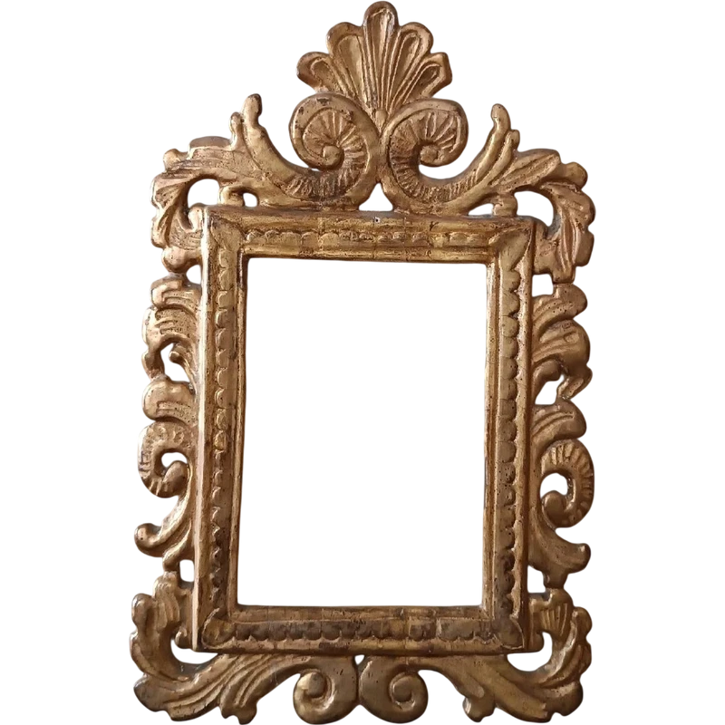 Antica cornice legno dorato XVIII secolo