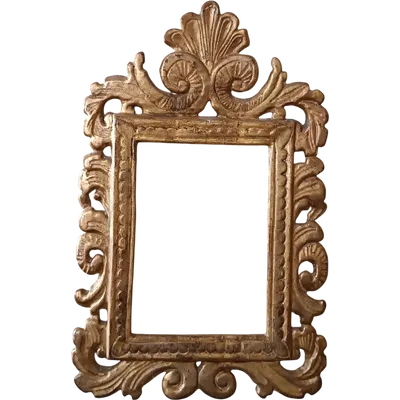 Antica cornice legno dorato XVIII secolo