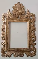 Antica cornice legno dorato XVIII secolo