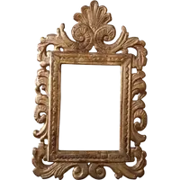 Antica cornice legno dorato XVIII secolo