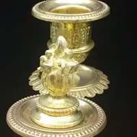 OROLOGIO A PENDOLO IN BRONZO DORATO E MARMO DELLA SECONDA META' DEL XIX SECOLO