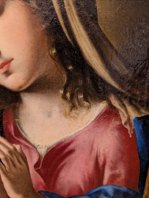 Virgin at Prayer, Sassoferrato ambit, 17th century