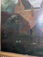 Landscape with figures and livestock, Pieter Gerardus van Os