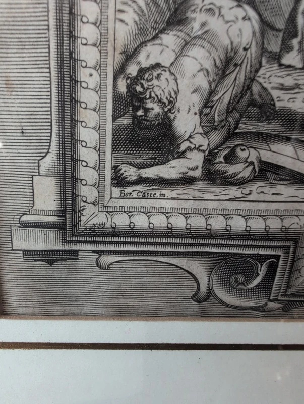Suite of four engravings from Tasso's Gerusalemme Liberata - Bernardo Castello, 18th c.