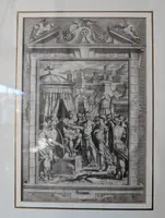 Suite of four engravings from Tasso's Gerusalemme Liberata - Bernardo Castello, 18th c.