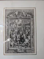 Suite of four engravings from Tasso's Gerusalemme Liberata - Bernardo Castello, 18th c.