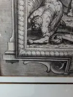Suite of four engravings from Tasso's Gerusalemme Liberata - Bernardo Castello, 18th c.