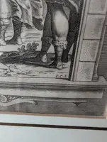 Suite of four engravings from Tasso's Gerusalemme Liberata - Bernardo Castello, 18th c.