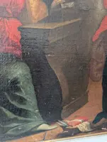 Annunciazione, dipinto olio su tela, fine XVII secolo, cm 78x100