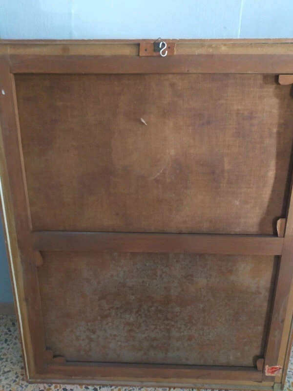 Antique Oil Painting On Canvas - Female Portrait - 18th Century - European School