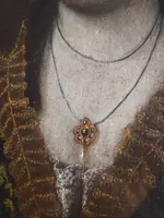 Antique Oil Painting On Canvas - Female Portrait - 18th Century - European School