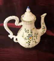 Cafetière en céramique italienne peinte à la main