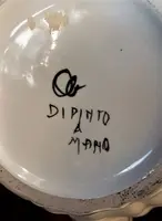 Cafetière en céramique italienne peinte à la main