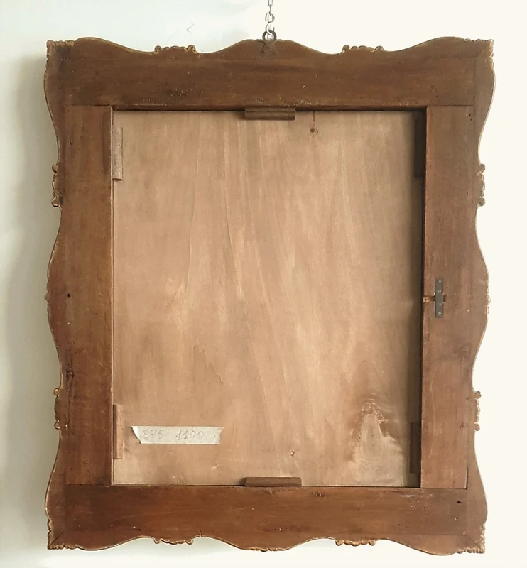 Miroir en bois doré