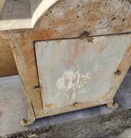 Importante vitrine de fabrication italienne du milieu du XVIIIe siècle, d'époque Louis XV,