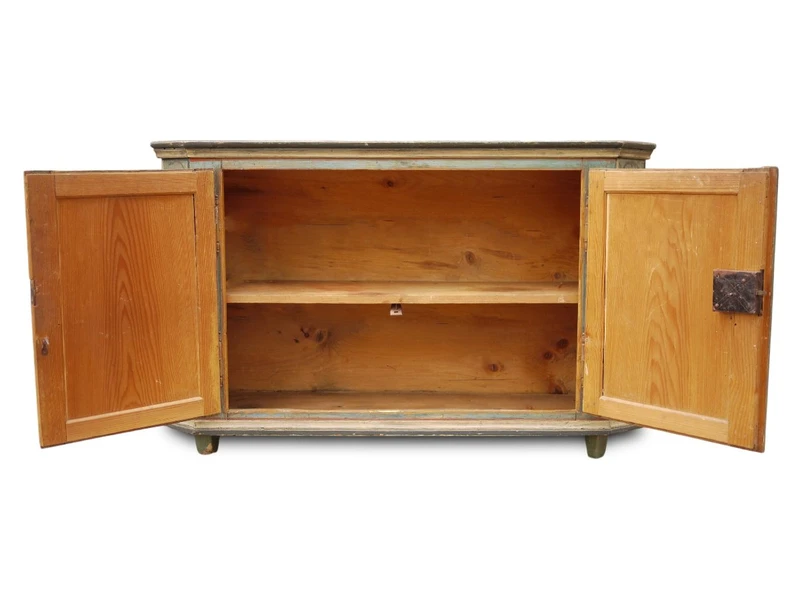 Credenza Tirolese Dipinta, epoca 1820 circa