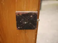 Credenza Tirolese Dipinta, epoca 1820 circa