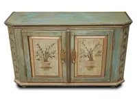 Credenza Tirolese Dipinta, epoca 1820 circa