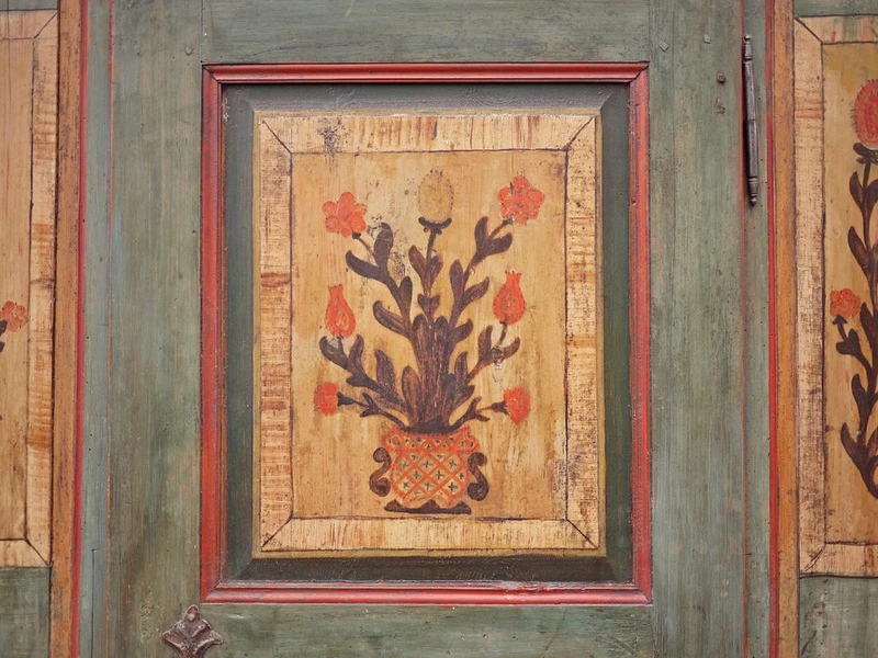 Armadio Dipinto Tirolese