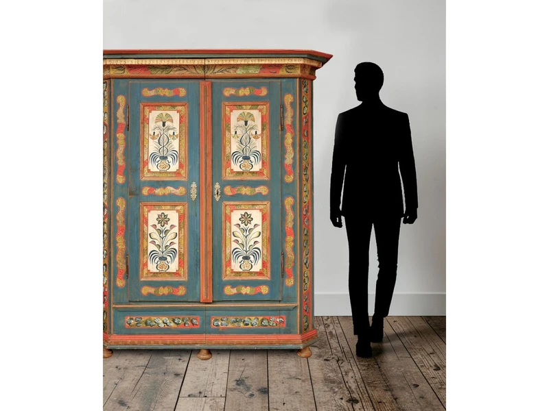 Armadio Dipinto Tirolese
