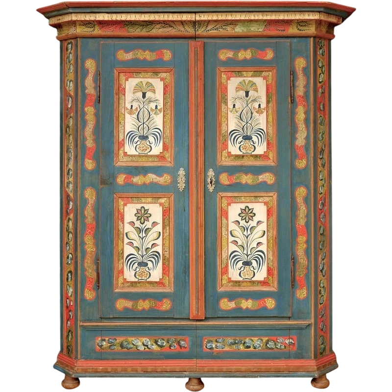 Armadio Dipinto Tirolese