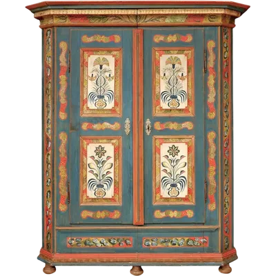 Armadio Dipinto Tirolese