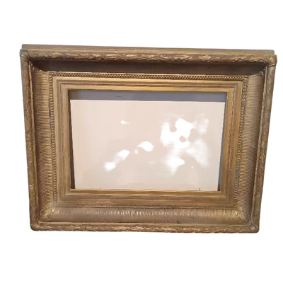 Cadre ancien en bois doré 81x63 cm