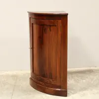 Ancienne table de chevet Louis Philippe en noyer du 19ème siècle