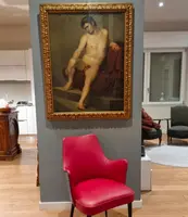 Huile sur toile, nu d'un jeune homme du XVIIIe siècle Néoclassique Luigi Sabatelli 1772-1850