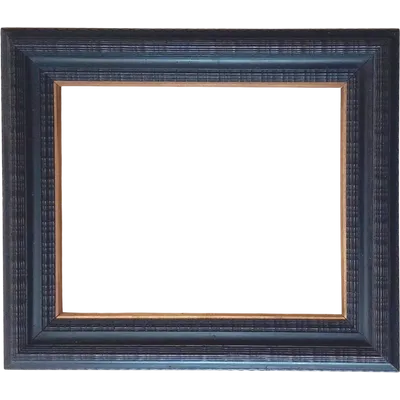 Cadre en ébène, guillochage, fin du XIXe siècle Italie