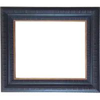 Cadre en ébène, guillochage, fin du XIXe siècle Italie