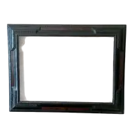 Grand cadre guilloché du 19e siècle