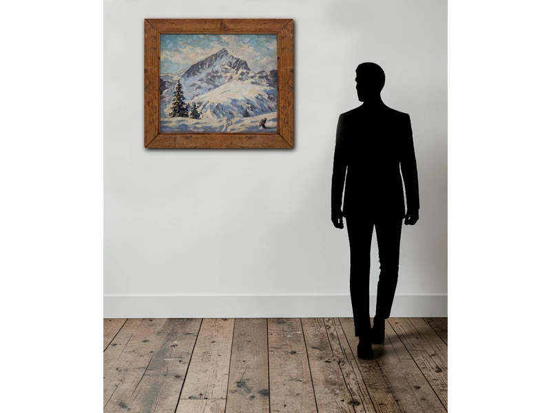 Hiver sur l'Alpspitze, Alpes bavaroises