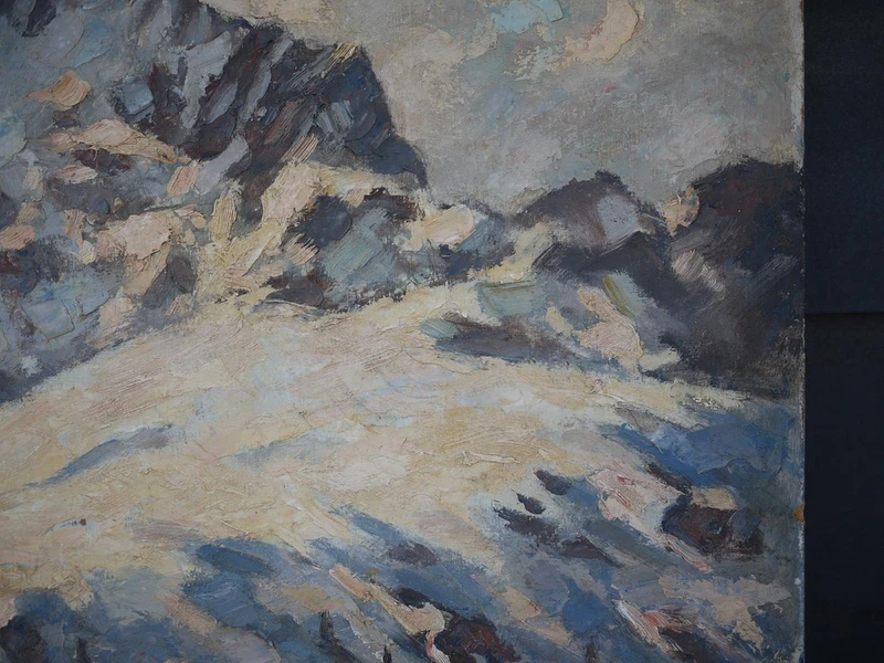 Hiver sur l'Alpspitze, Alpes bavaroises