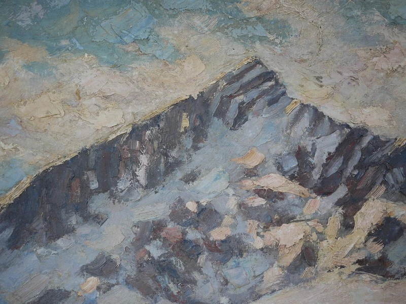 Hiver sur l'Alpspitze, Alpes bavaroises