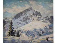 Hiver sur l'Alpspitze, Alpes bavaroises