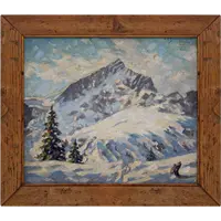 Hiver sur l'Alpspitze, Alpes bavaroises