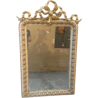 MIROIR ANCIEN 19e SIÈCLE h.125
