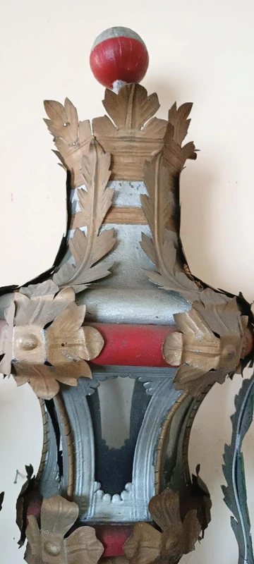 Paire de lanternes début 19ème siècle Toscane