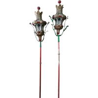 Paire de lanternes début 19ème siècle Toscane