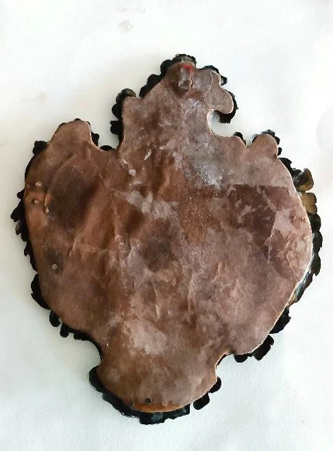 Antico Reliquiario in argento con reliquie 20x17 cm