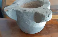 Mortaio in pietra XVII secolo italia