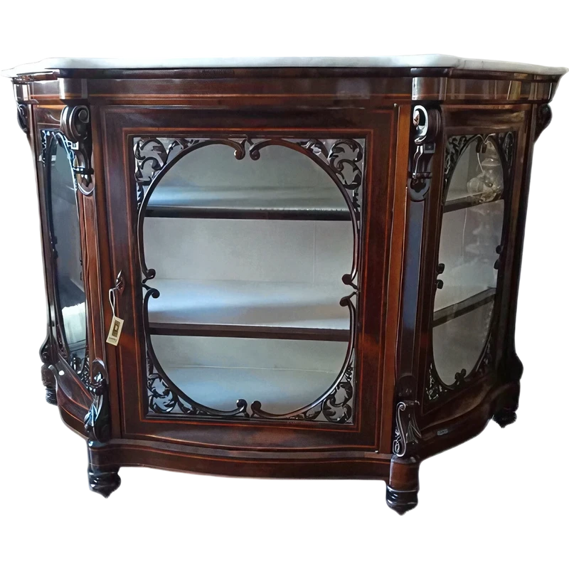 CARLO X ERA SICILIAN SHOWCASE ETANGER SIDEBOARD
