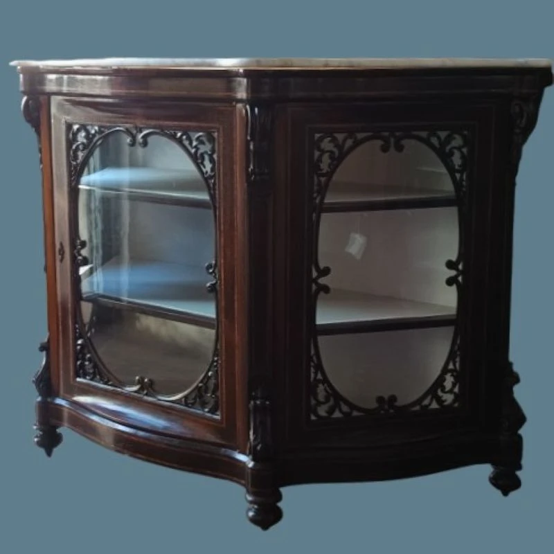 CARLO X ERA SICILIAN SHOWCASE ETANGER SIDEBOARD