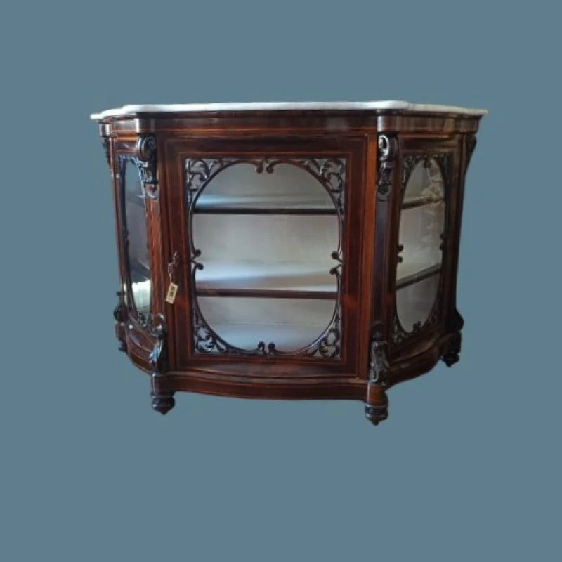 CARLO X ERA SICILIAN SHOWCASE ETANGER SIDEBOARD