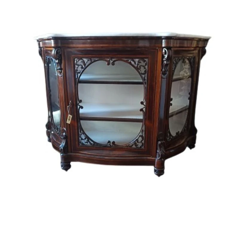 CARLO X ERA SICILIAN SHOWCASE ETANGER SIDEBOARD